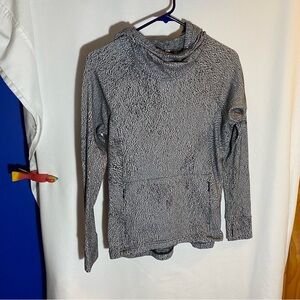 Lululemon Ready to Rulu Hoodie Luon Spray Jacquard Speckled White Black Size 2
